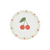 Assiette à dessert en porcelaine de 19cm Cerise Fruity Atmosphera
