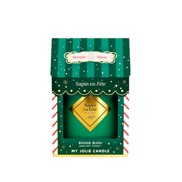 Bougie bijou bracelet doré sapin My Jolie Candle