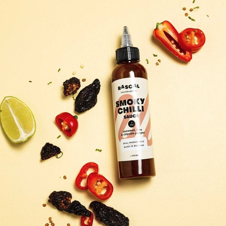 Sauce BBQ vegan Smoky Chilli de 150 ml Rascal