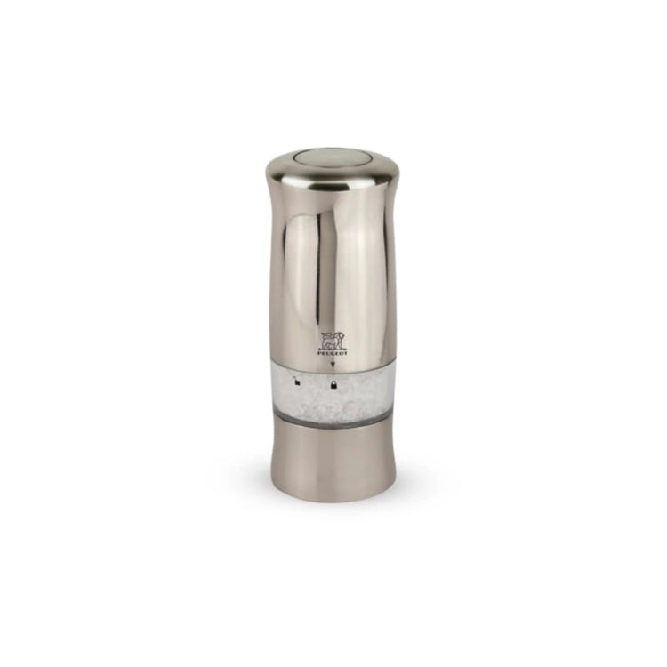 Moulin électrique à sel en inox de 14 cm Zeli Peugeot