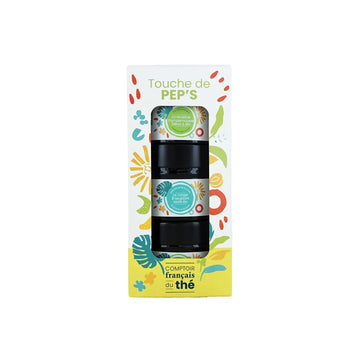 Coffret de 3 boîtes de 25g Touche de Pep’s Comptoir Français du Thé