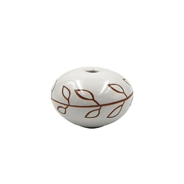Poignée cocotte fleur blanche L'Incroyable Cookut