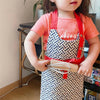 Tablier en coton pour enfant Geo 2 Les Tabliers de Julie Andrieu