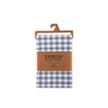 Nappe en coton bleu 150x150 Gingham Tiseco