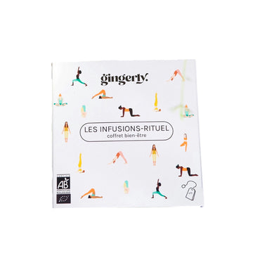 Coffret de 15 tisanes Anti-Stress Bio & Bien-Être Gingerly
