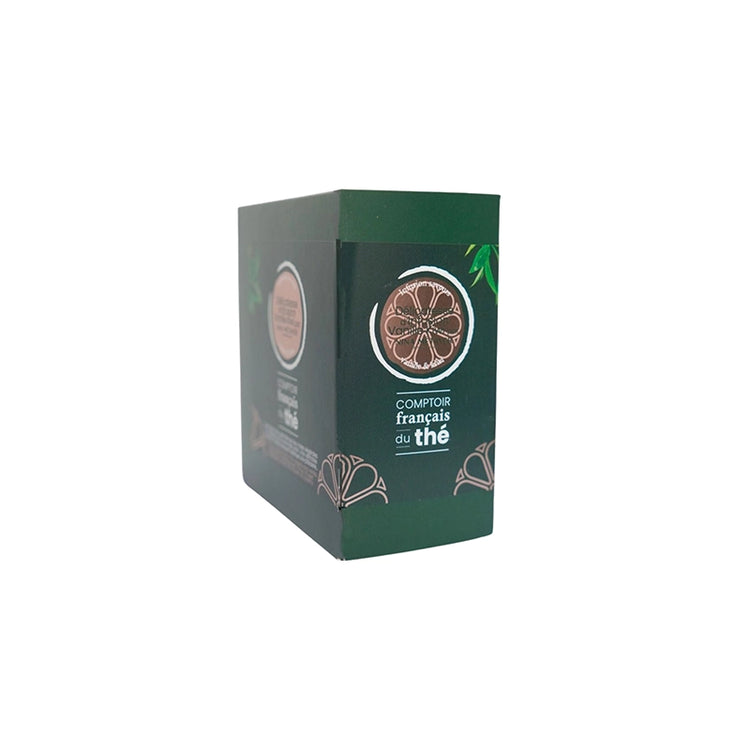 Boîte de 20 sachets d’infusion Vanille et Kiwi Comptoir Français du Thé