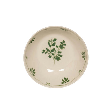 Coupelle vert en grès 17cm Appoline Table Passion