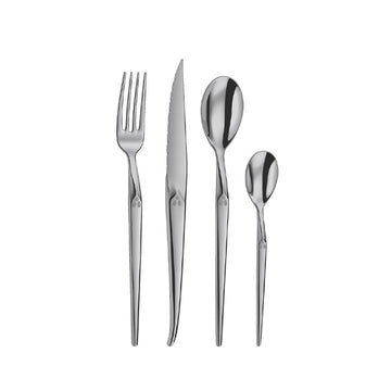 Ménagère 16 pièces inox satin Émotion Laguiole Heritage