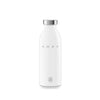 Bouteille isotherme en acier inoxydable 500ml Blanc Années 50 Smeg