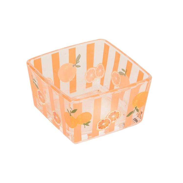 Set apéritif en verre et bambou de 40x10 cm Fruity Atmosphera
