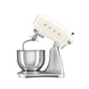 Robot pâtissier avec un bol en inox 4,8L Crème Années 50 Smeg