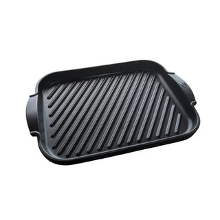 Plat grill en céramique noir de 38 cm pour viande Peugeot