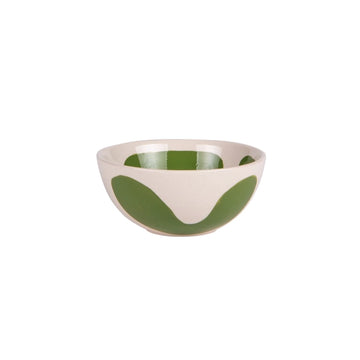 Coupelle en grès de 12 cm vert Lulli Table Passion