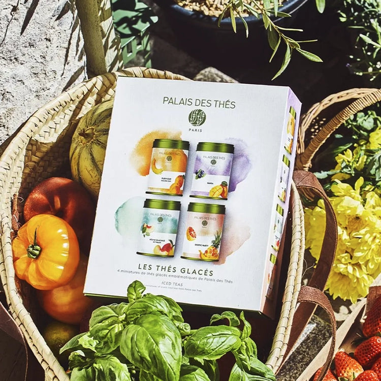 Coffret de 4 mini boites de thés glacés Palais des Thés