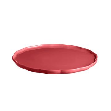Plat à tarte en céramique Madeleine Rose Candy Emile Henry