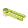 Presse-ail en acier inoxydable et en nylon vert Joseph Joseph