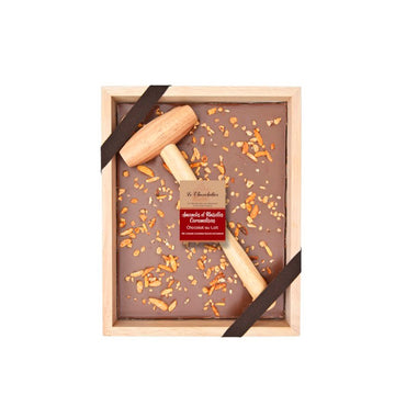 Chocolat à partager lait amandes & noisettes caramélisées 320g Le chocolatier