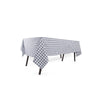 Nappe en coton bleu 150x250 Gingham Tiseco
