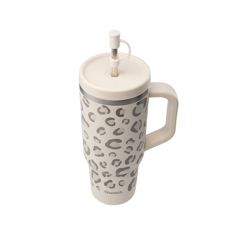 Travel cup isotherme en inox 900 ml sable Wild Qwetch