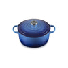 Cocotte ronde en fonte émaillée de 24 cm azur Le Creuset
