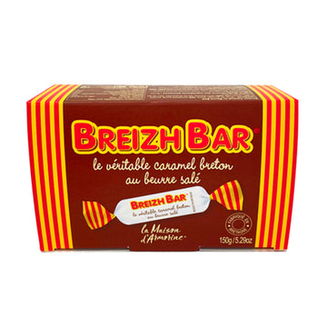 Boîte Breizh Bar caramel 150g