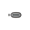 Grille-pain 4 tranches Noir Années 50 Smeg