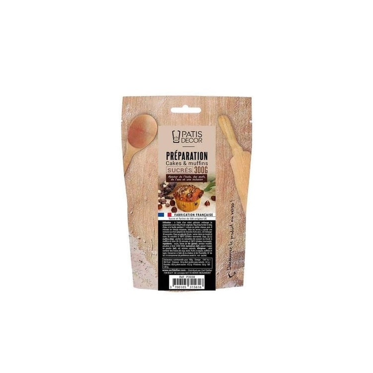 Préparation pour Muffins et Cakes Sucrés Patisdecor