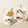 Coffret de 4 mugs en porcelaine 45cl Lorient Table Passion