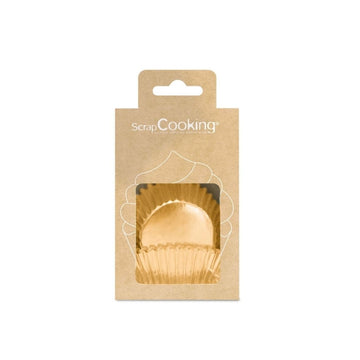 Caissettes Dorées x48 Scrapcooking