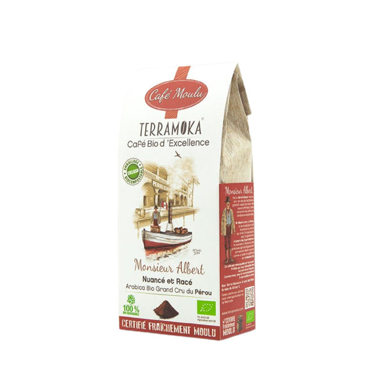 Café moulu bio 250g Monsieur Albert Terramoka