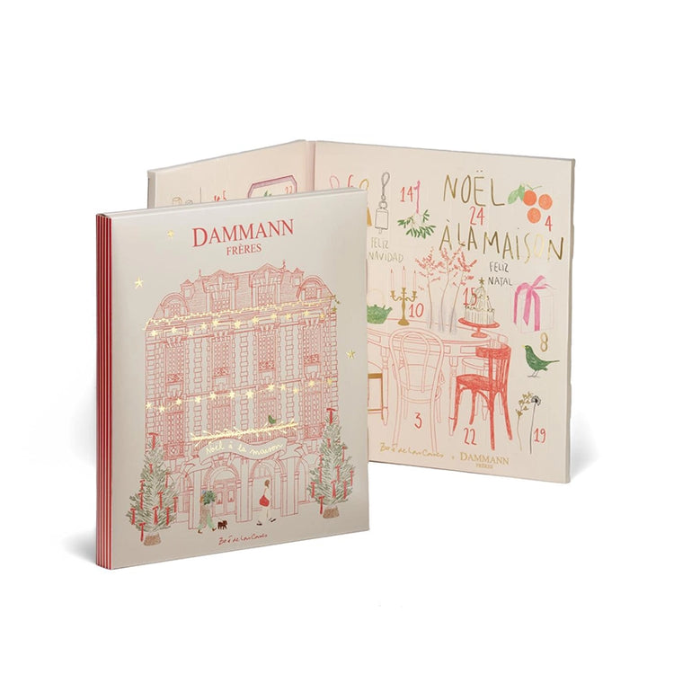 Calendrier de l'Avent 24 sachets de thé Dammann Frères