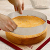 Cercle à tarte perforé inox 24x2cm Gobel