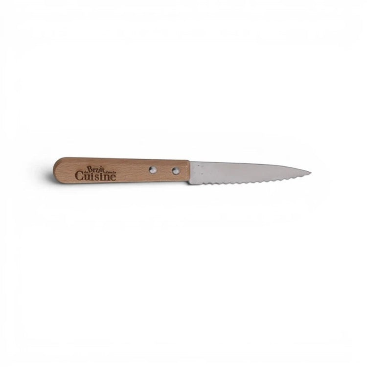 Couteau à légumes avec manche en hètre Jean Dubost x Du Bruit dans la Cuisine