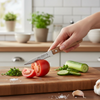 Couteau d'office avec manche en hètre Jean Dubost x Du Bruit dans la Cuisine