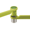 Presse-ail en acier inoxydable et en nylon vert Joseph Joseph