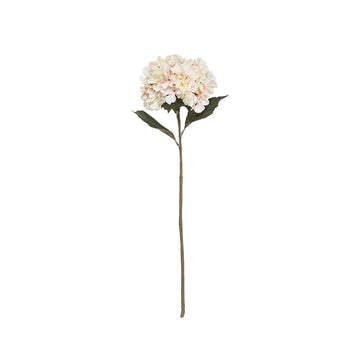 Tige d'hortensia artificiel en plastique rose de 83cm Atmosphera