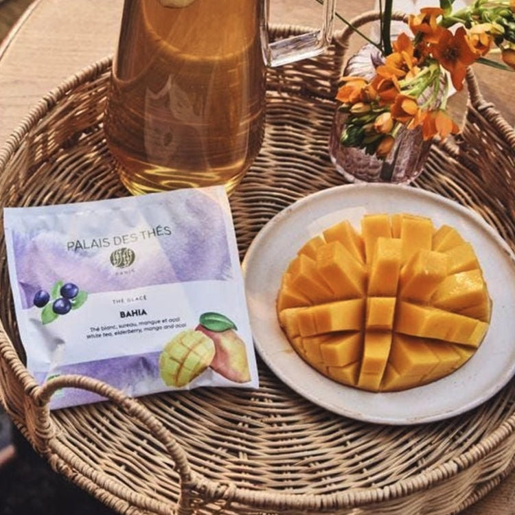 Thé blanc glacé bio 4 sachets Bahia Palais des Thés