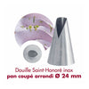Douille Saint-Honoré inox 24mm Gobel
