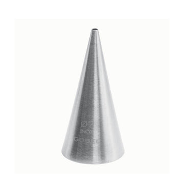 Douille unie inox 2mm Gobel