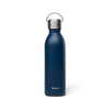 Bouteille isotherme Qwetch Active 600 ml bleu marine en inox chez Du Bruit dans la Cuisine avec anse de transport