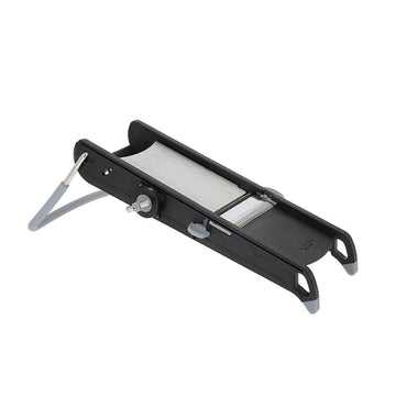 Mandoline avec lame acier inoxydable trempé noir Swing+ De Buyer