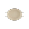 Cocotte ovale en fonte émaillée de 29 cm meringue Le Creuset