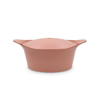 Cocotte personnalisable en métal 24 cm rose L'Incroyable Cookut