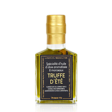 Huile d'Olive avec morceaux de Truffe