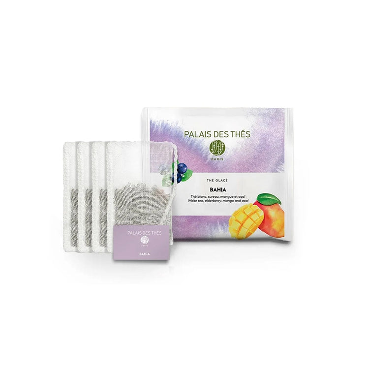 Thé blanc glacé bio 4 sachets Bahia Palais des Thés