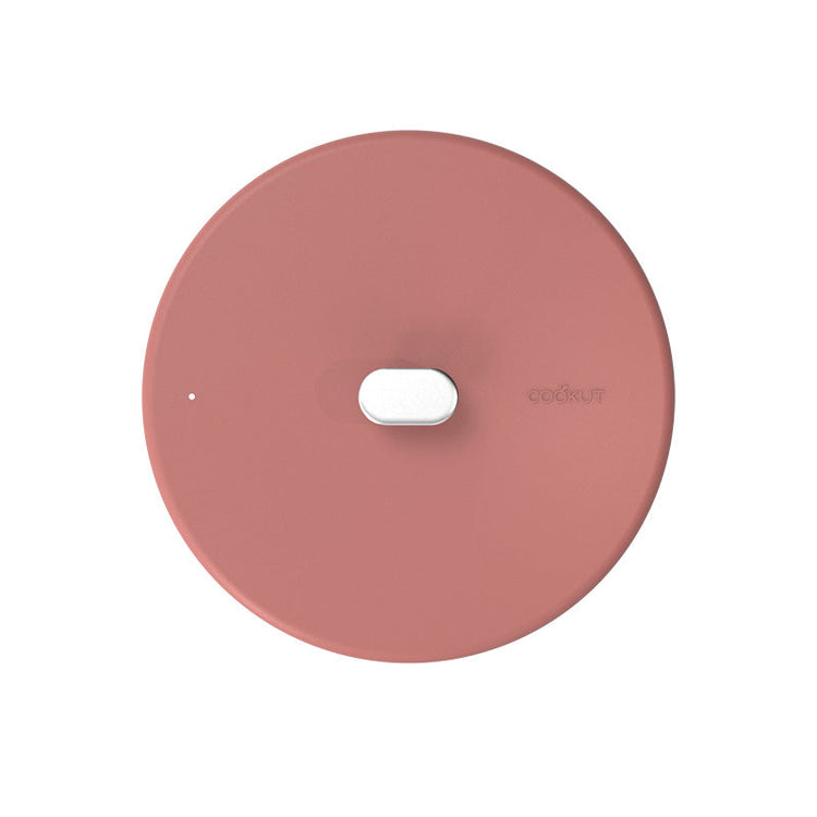 Couvercle en inox 28 cm rose La Merveilleuse Cookut