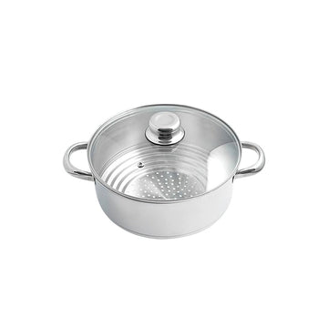 Passoire Cuit Vapeur en Inox 16 à 20 Cm Artame