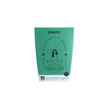 Infusion en vrac 70g Je vis l'instant présent Gingerly