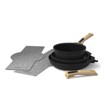 Kit cuisine 7 pièces graphite Cookut