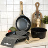 Kit cuisine 7 pièces graphite Cookut